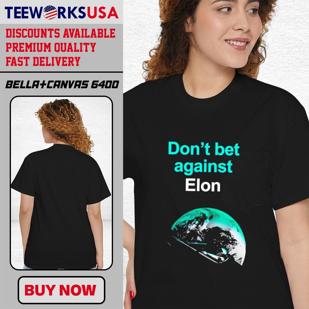 Steven Mark Ryan Don't Bet Against Elon - Adult & Kids T-Shirts, Sweatshirts & Hoodies apparel design preview 4