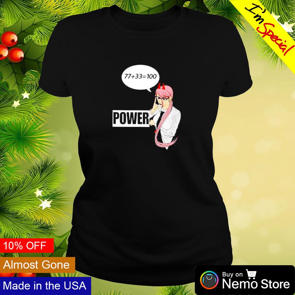77 plus 33 equals 100 power - Adult & Kids T-Shirts, Sweatshirts & Hoodies product image 3