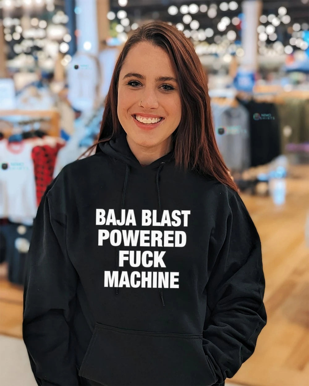 Baja Blast Powered Fuck Machine - Adult & Kids T-Shirts, Sweatshirts & Hoodies apparel design preview 5
