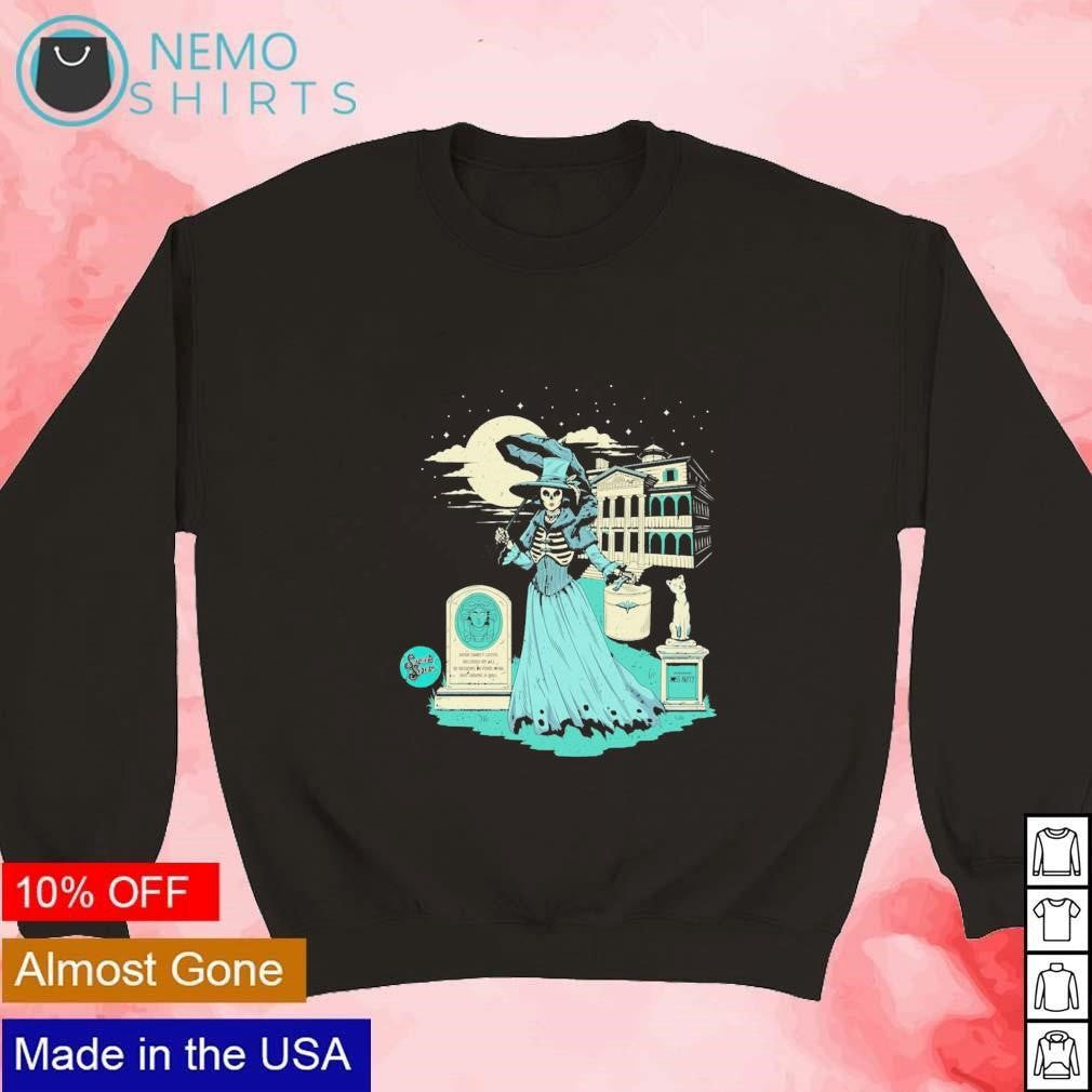 Lady Hatbox ghost - Adult & Kids T-Shirts, Sweatshirts & Hoodies apparel design preview 3