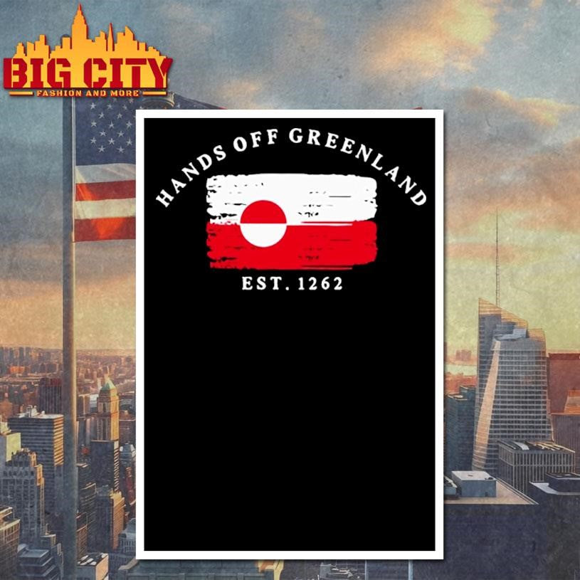 Donald Trump Hands Off Greenland - Adult & Kids T-Shirts, Sweatshirts & Hoodies apparel design preview 4