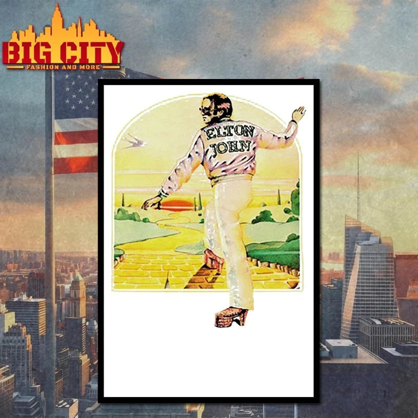 Goodbye Yellow Brick Road 50th Anniversary - Adult & Kids T-Shirts, Sweatshirts & Hoodies apparel design preview 4