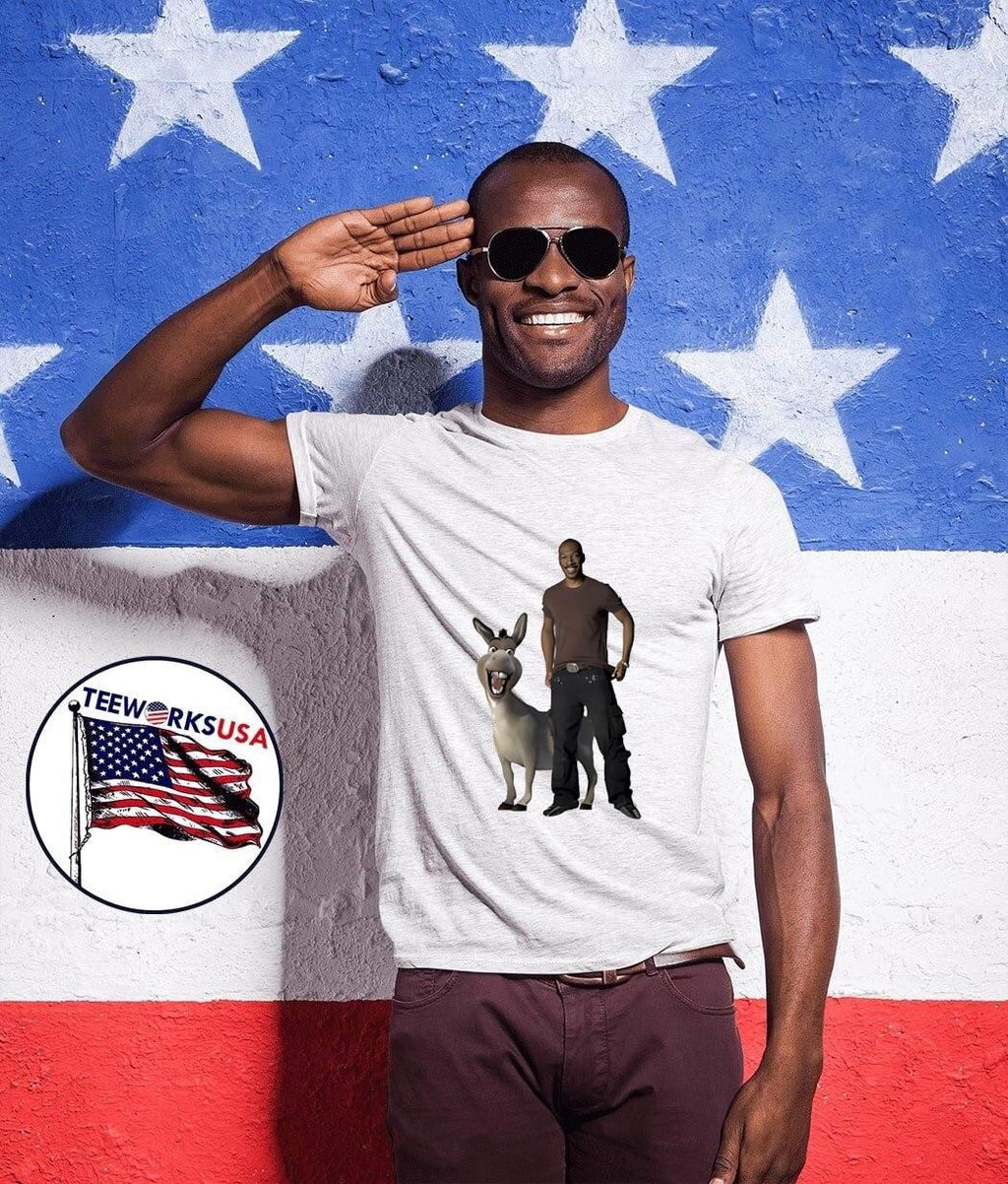 Eddie Murphy Donkey Shrek funny - Adult & Kids T-Shirts, Sweatshirts & Hoodies apparel design preview 1
