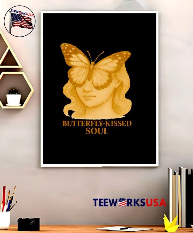 Butterfly kissed Soul - Adult & Kids T-Shirts, Sweatshirts & Hoodies apparel design preview 5