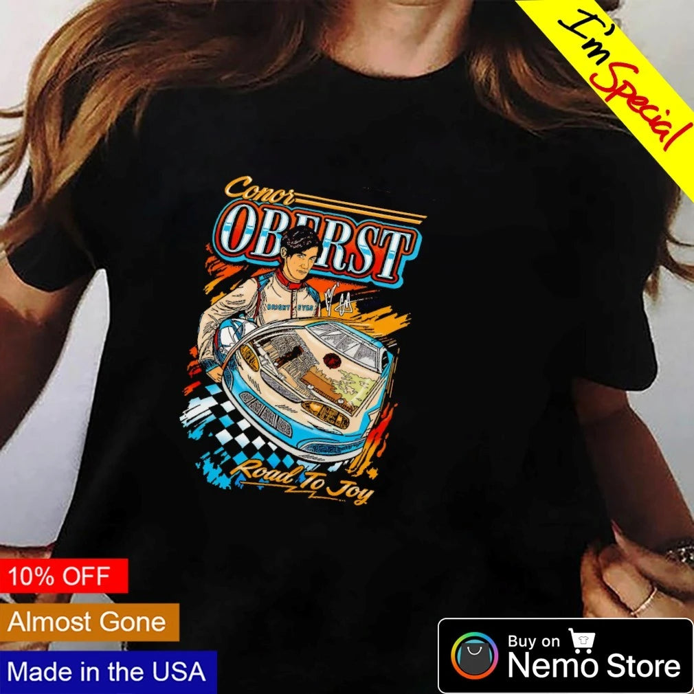 Conor Oberst Bright Eyes Road to Joy Bootleg - Adult & Kids T-Shirts, Sweatshirts & Hoodies apparel design preview 3