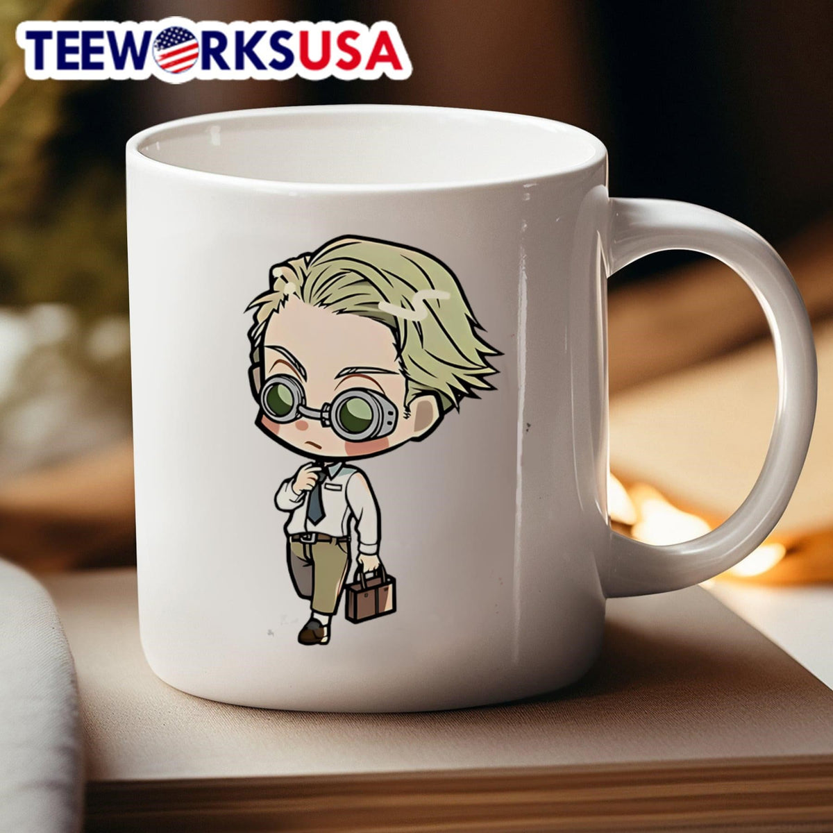 Manami with a bag chibi - Adult & Kids T-Shirts, Sweatshirts & Hoodies apparel design preview 4