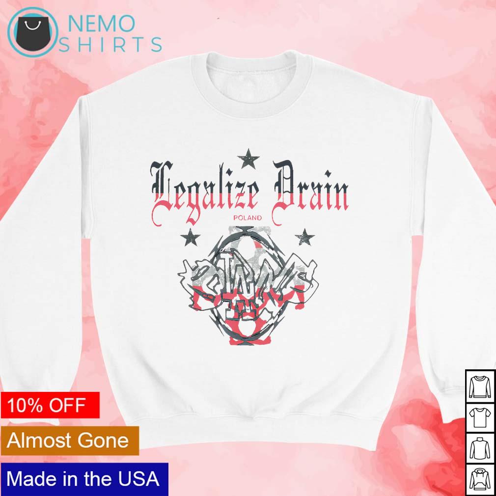 Legalize drain Poland - Adult & Kids T-Shirts, Sweatshirts & Hoodies apparel design preview 3