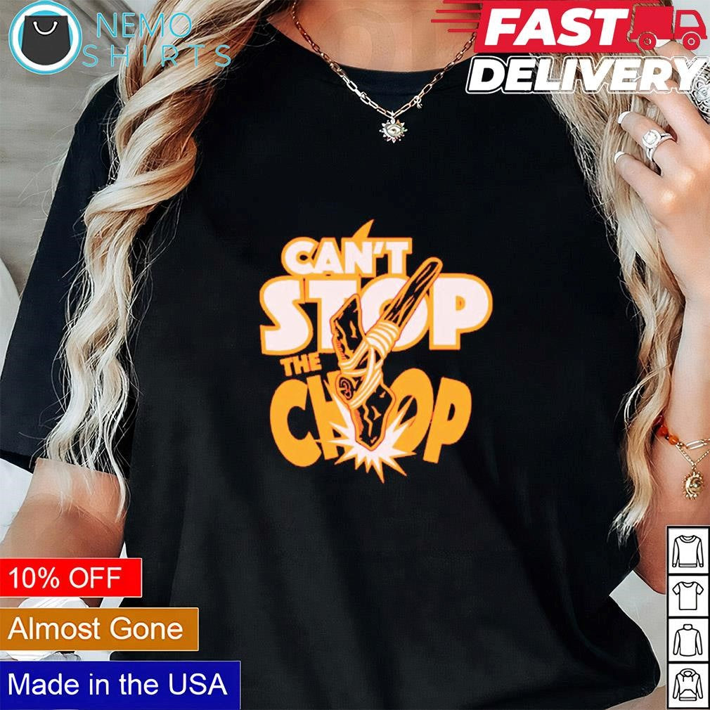 Can't stop the chop Kansas City Chiefs - Adult & Kids T-Shirts, Sweatshirts & Hoodies apparel design preview 1