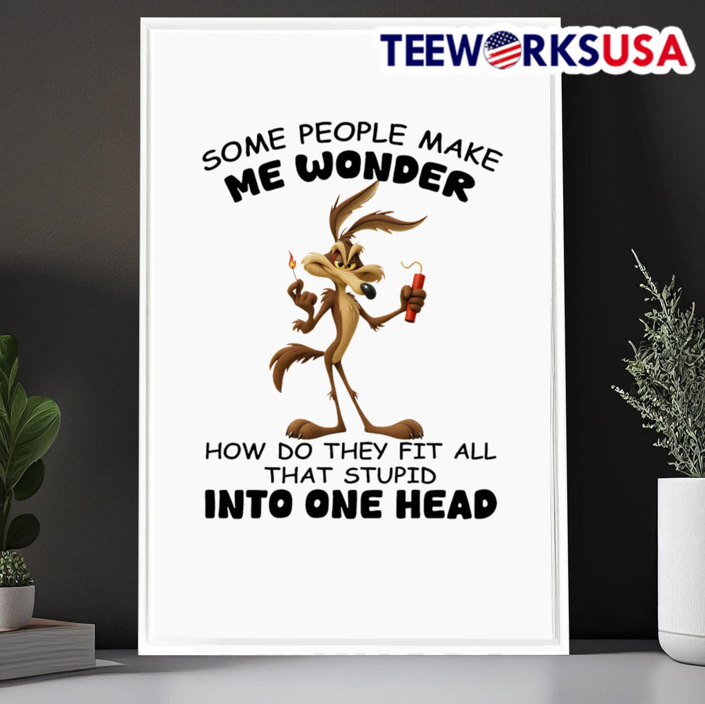 Ralph Wolf some people make me wonder how do they fit - Adult & Kids T-Shirts, Sweatshirts & Hoodies apparel design preview 6