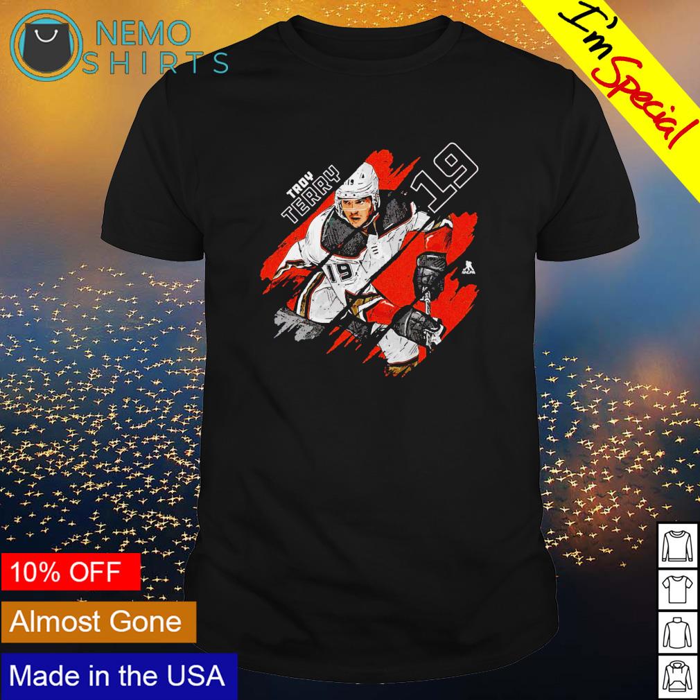 Anaheim Hockey Troy Terry stripes - Adult & Kids T-Shirts, Sweatshirts & Hoodies apparel design preview 1