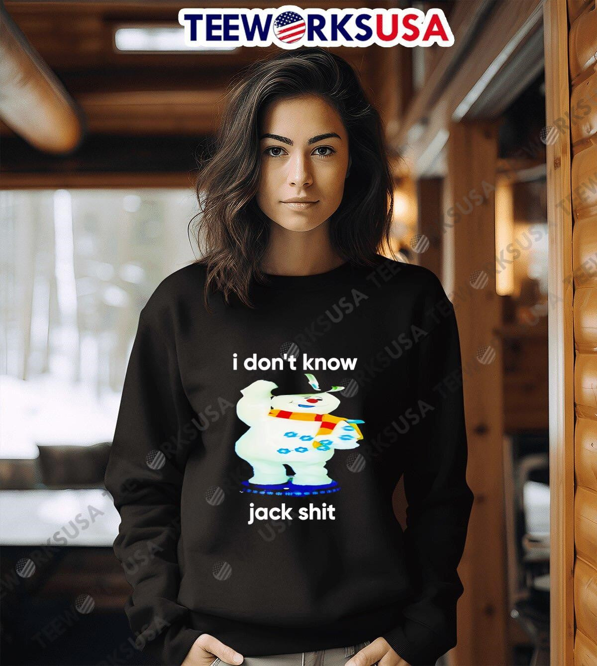 I don't know Jack shit - Adult & Kids T-Shirts, Sweatshirts & Hoodies apparel design preview 6