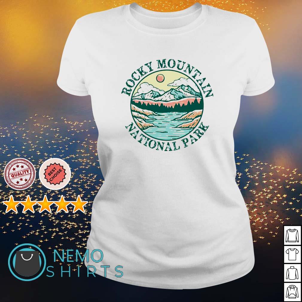 Rocky mountain national park vintage - Adult & Kids T-Shirts, Sweatshirts & Hoodies apparel design preview 3