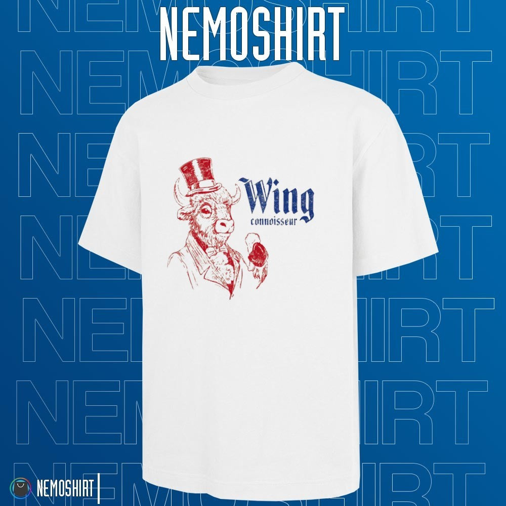 Wing connoisseur Buffalo Bills - Adult & Kids T-Shirts, Sweatshirts & Hoodies apparel design preview 1