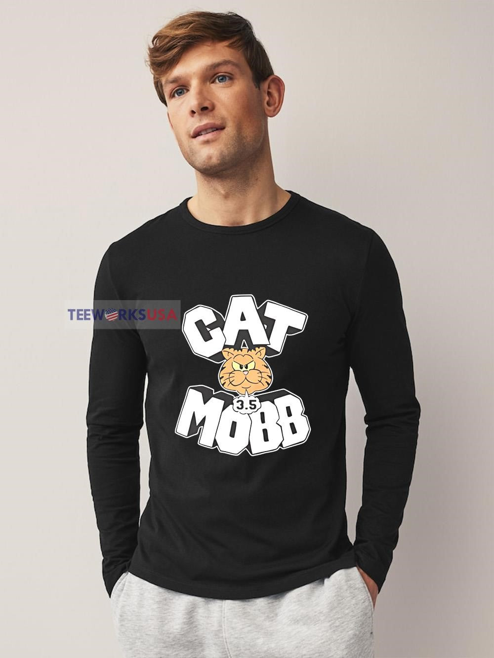 Cat Mobb 3.5 All Stars Spooky season - Adult & Kids T-Shirts, Sweatshirts & Hoodies apparel design preview 3