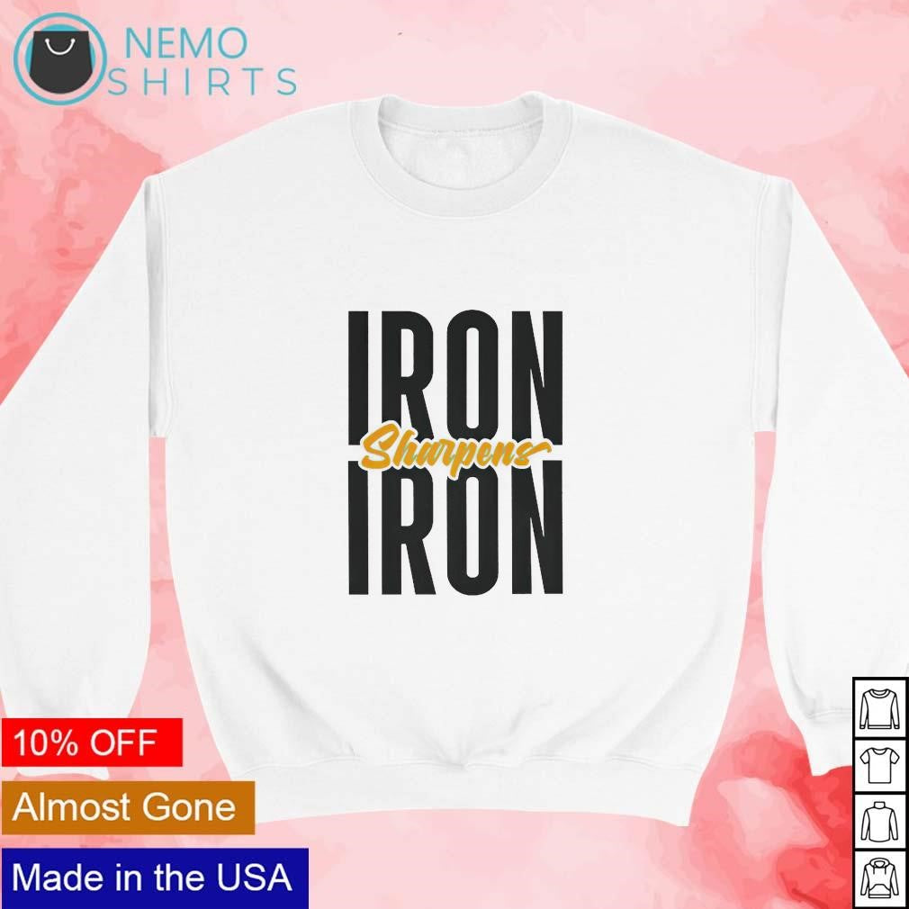 Mike Tomlin iron sharpens - Adult & Kids T-Shirts, Sweatshirts & Hoodies apparel design preview 3