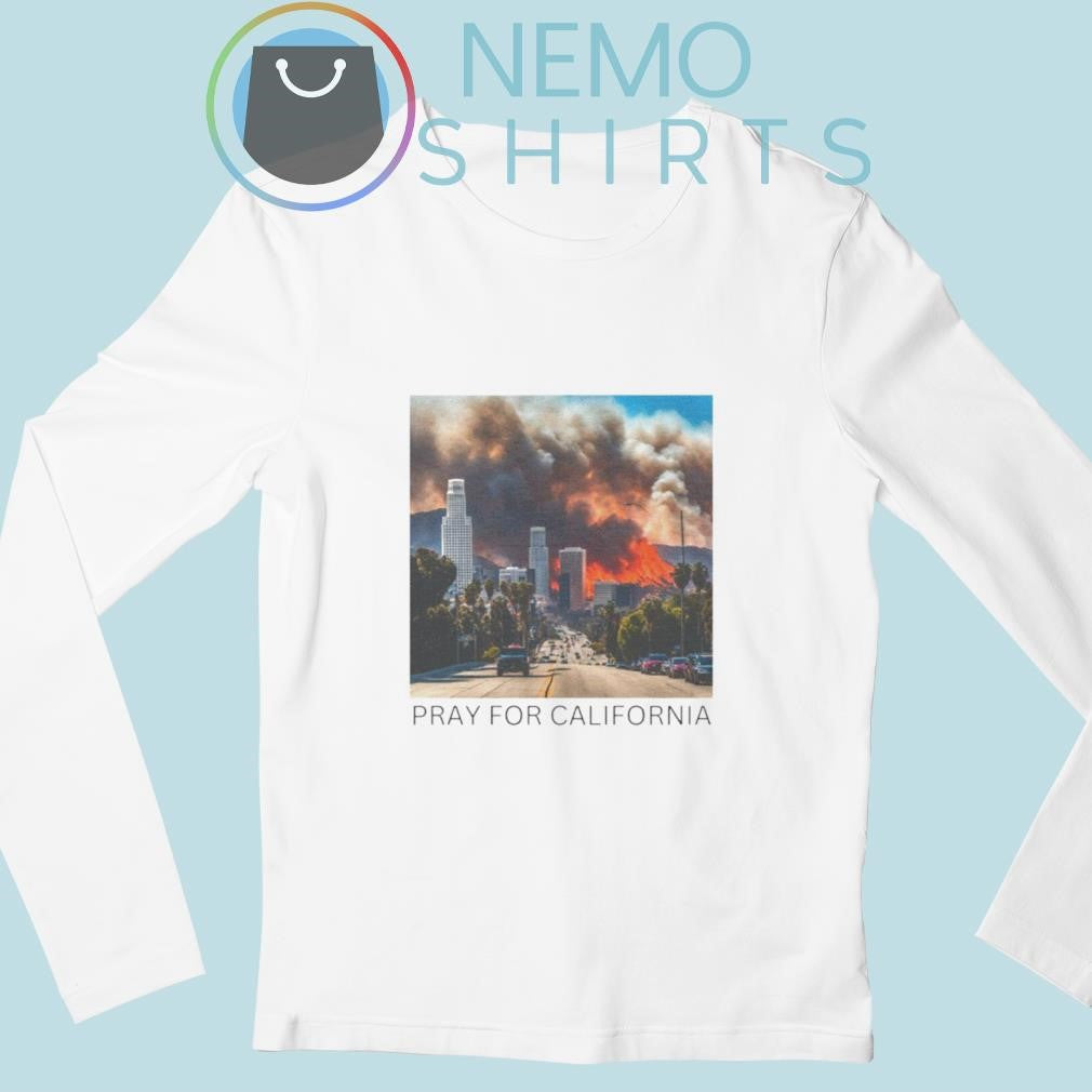 Pray for California LA fire - Adult & Kids T-Shirts, Sweatshirts & Hoodies product image 3
