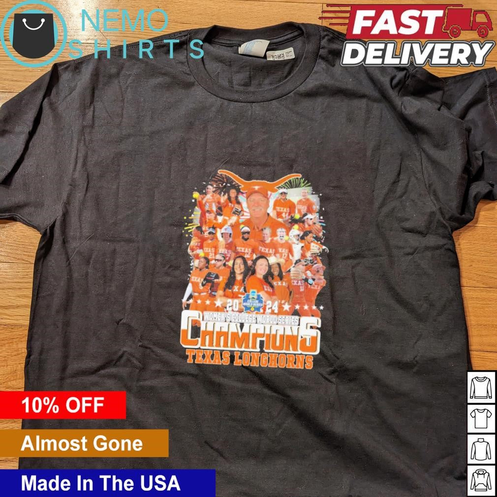 Texas Longhorns 2024 women's college world series - Adult & Kids T-Shirts, Sweatshirts & Hoodies apparel design preview 5