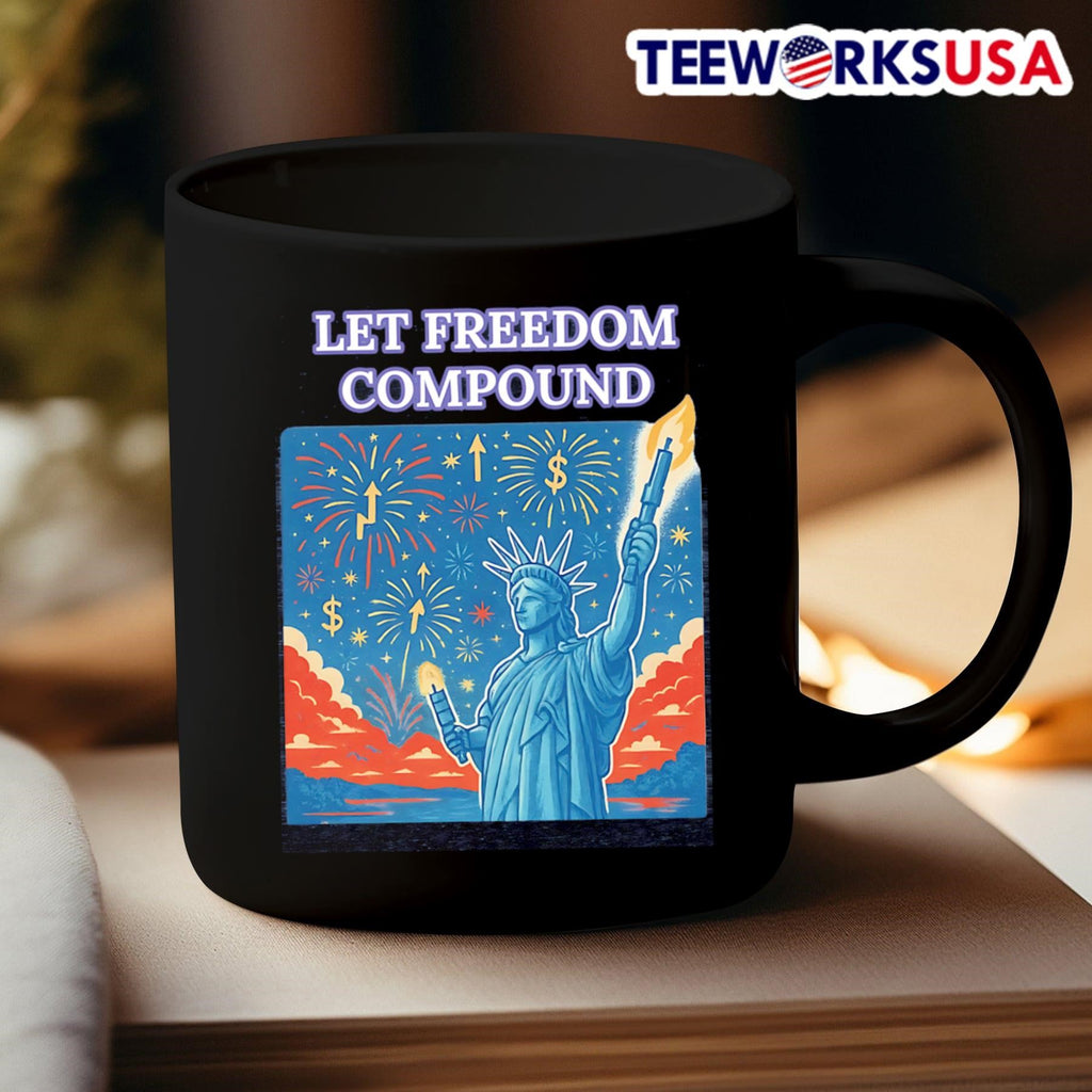Let Freedom Compound - Adult & Kids T-Shirts, Sweatshirts & Hoodies apparel design preview 3