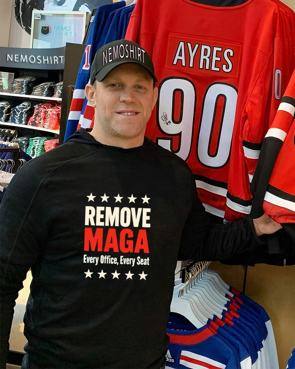 Remove Maga every office seat - Adult & Kids T-Shirts, Sweatshirts & Hoodies apparel design preview 2