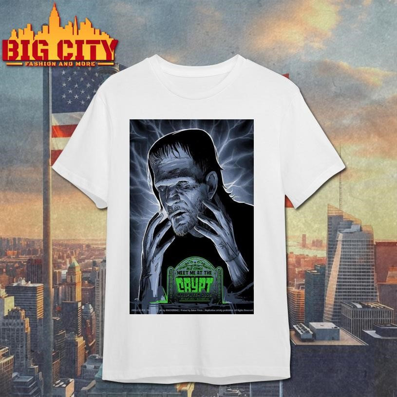Billy Strings Meet Me At The Crypt Halloween 2025 - Adult & Kids T-Shirts, Sweatshirts & Hoodies apparel design preview 1