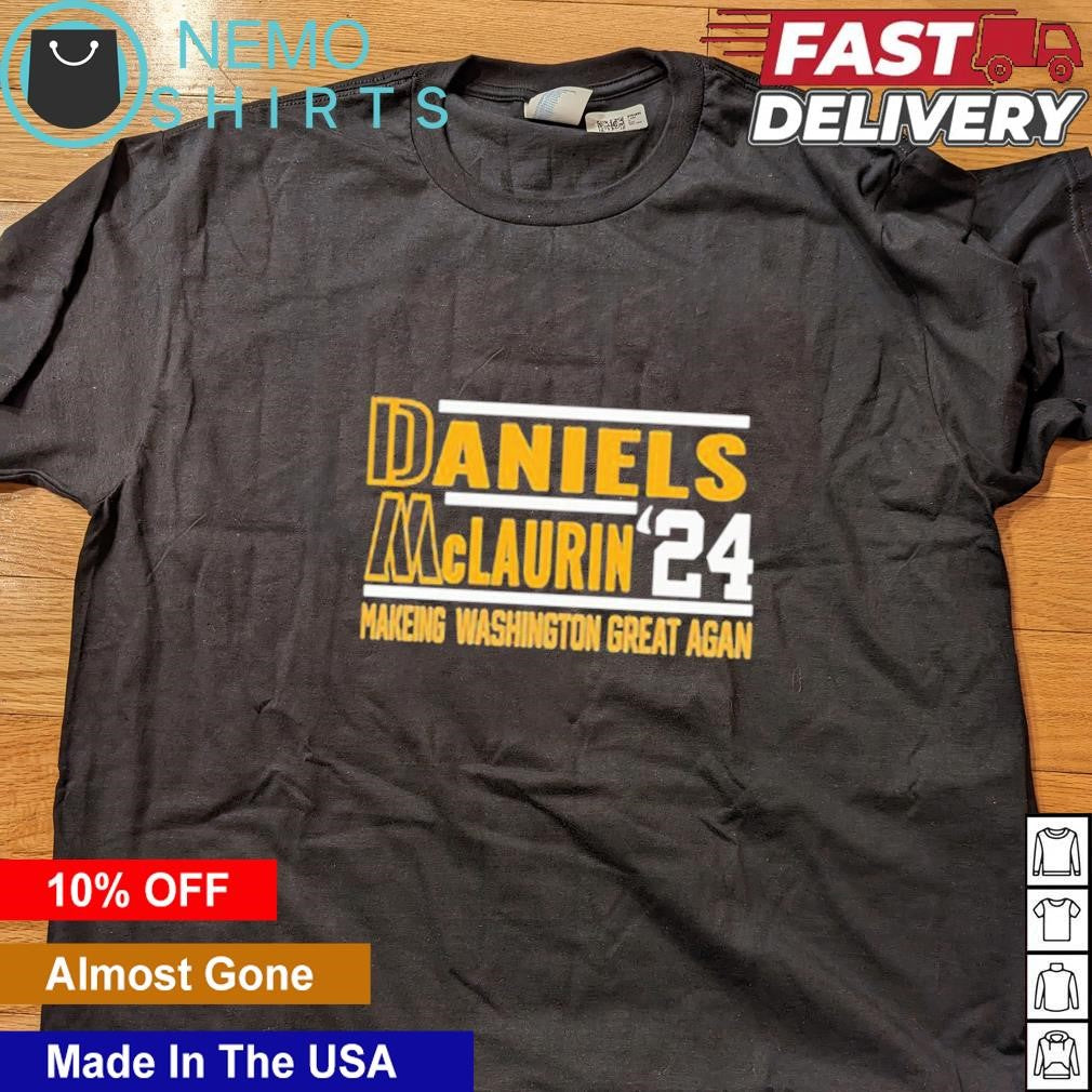 Jayden Daniels Mclaurin 24 making Washington great - Adult & Kids T-Shirts, Sweatshirts & Hoodies apparel design preview 4