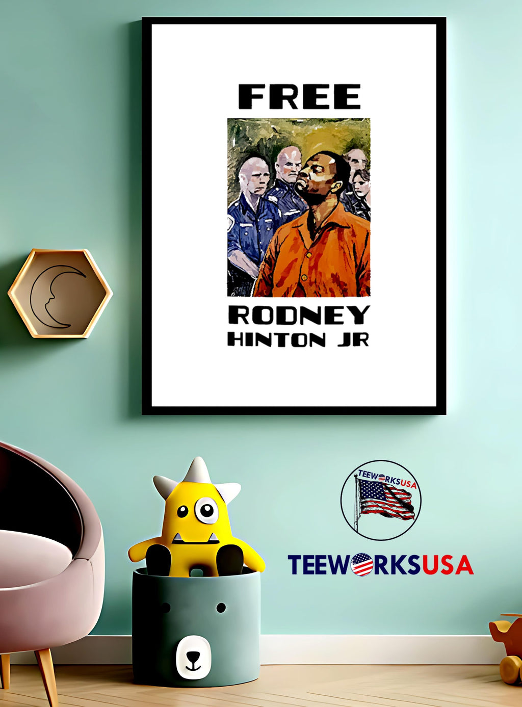 Free rodney hinton jr - Adult & Kids T-Shirts, Sweatshirts & Hoodies apparel design preview 3