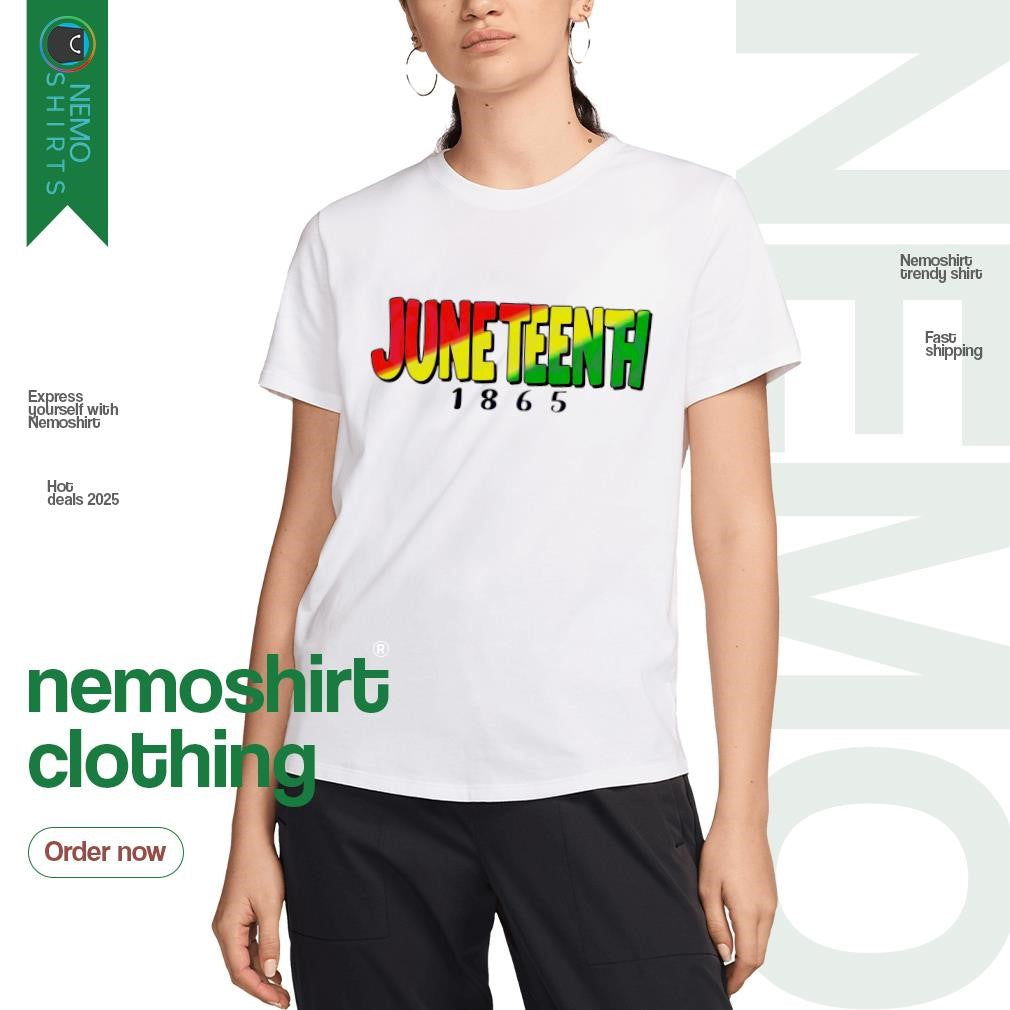 Juneteenth 1865 - Adult & Kids T-Shirts, Sweatshirts & Hoodies apparel design preview 3