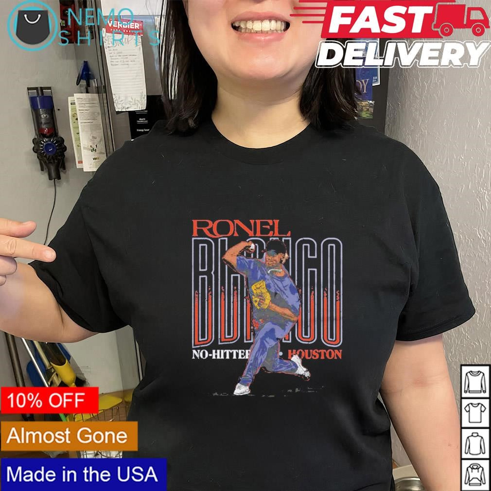 Ronel Blanco No-Hitter Houston Astros baseball - Adult & Kids T-Shirts, Sweatshirts & Hoodies apparel design preview 2