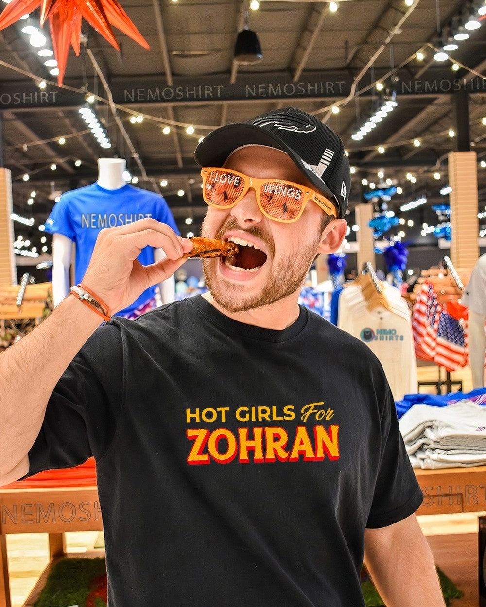 Hot girls for Zohran Mamdani Election 2025 - Adult & Kids T-Shirts, Sweatshirts & Hoodies apparel design preview 1