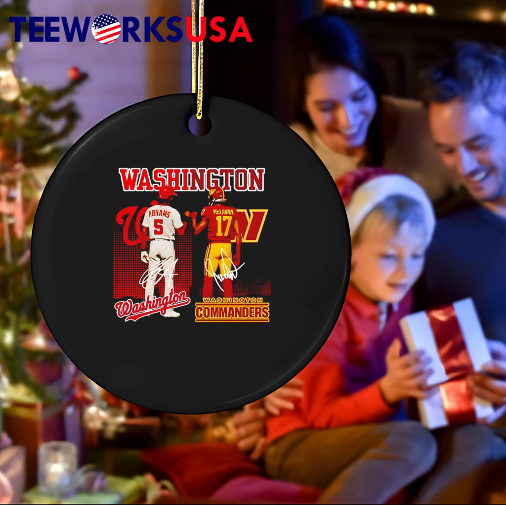 Washington commanders and nationals star power - Adult & Kids T-Shirts, Sweatshirts & Hoodies apparel design preview 4