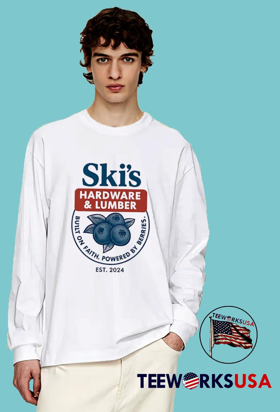 Ski's Hardware And Lumber - Adult & Kids T-Shirts, Sweatshirts & Hoodies apparel design preview 4