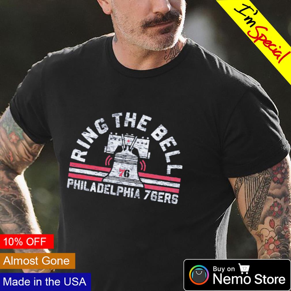 Philadelphia 76ers ring the bell - Adult & Kids T-Shirts, Sweatshirts & Hoodies apparel design preview 4