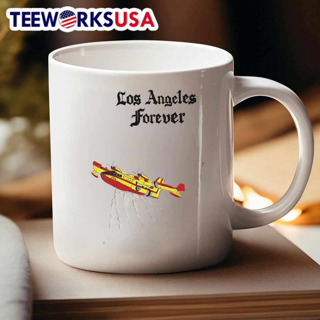 Los Angeles forever 246 plane - Adult & Kids T-Shirts, Sweatshirts & Hoodies apparel design preview 4