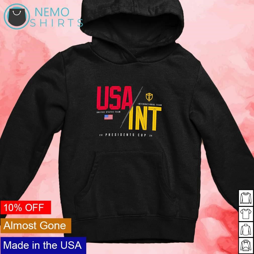 USA INT 2024 presidents cup ahead pembroke - Adult & Kids T-Shirts, Sweatshirts & Hoodies apparel design preview 2