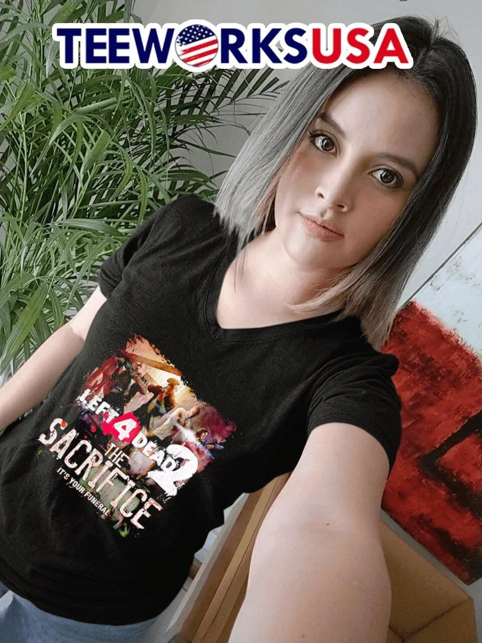 Left 4 Dead 2 The Sacrifice - Adult & Kids T-Shirts, Sweatshirts & Hoodies apparel design preview 7