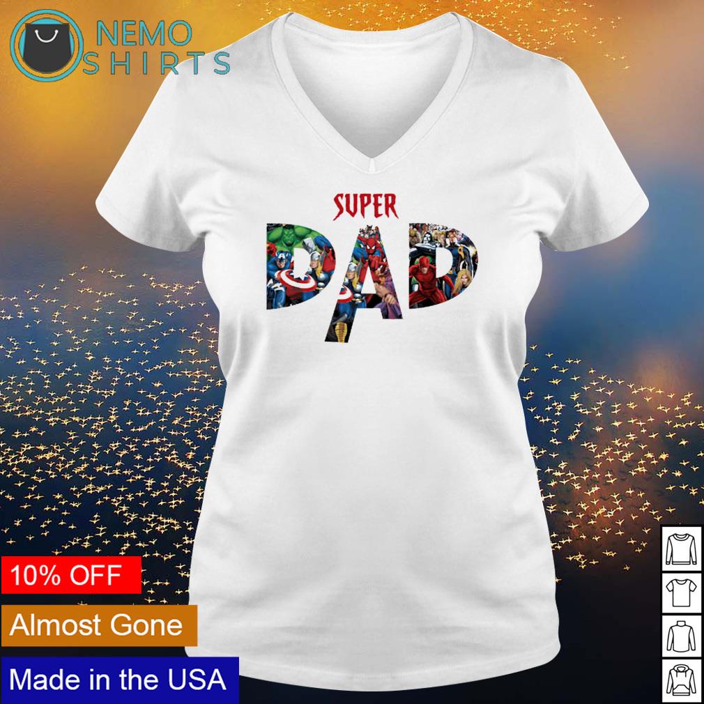 Superhero Super Dad - Adult & Kids T-Shirts, Sweatshirts & Hoodies apparel design preview 5