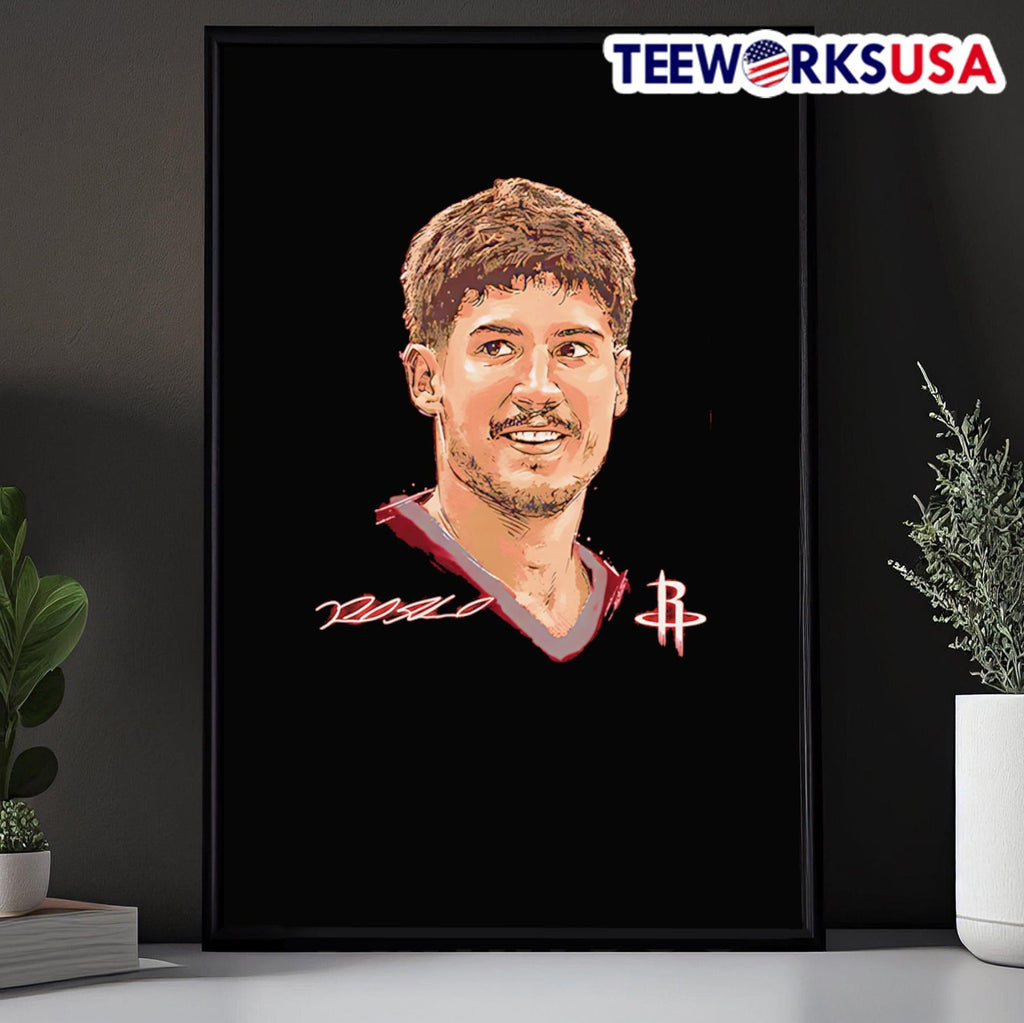 Houston Rockets Reed Sheppard Scream - Adult & Kids T-Shirts, Sweatshirts & Hoodies apparel design preview 5