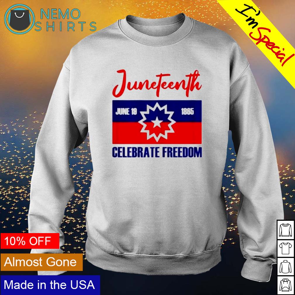Juneteenth celebrate freedom - Adult & Kids T-Shirts, Sweatshirts & Hoodies apparel design preview 4