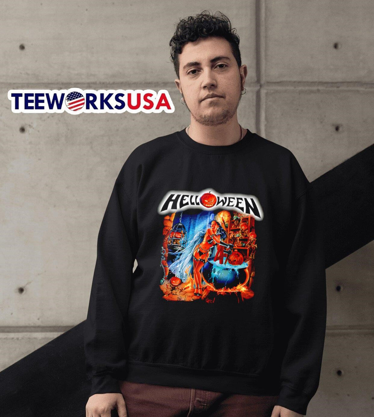 Helloween Better Than Raw 40 Years - Adult & Kids T-Shirts, Sweatshirts & Hoodies apparel design preview 6