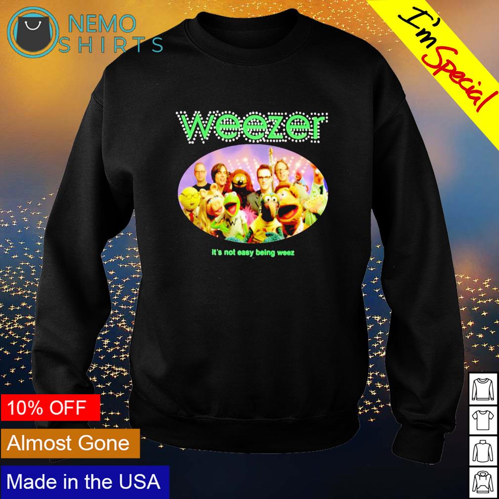 Weezer it's not easy being weez - Adult & Kids T-Shirts, Sweatshirts & Hoodies apparel design preview 4