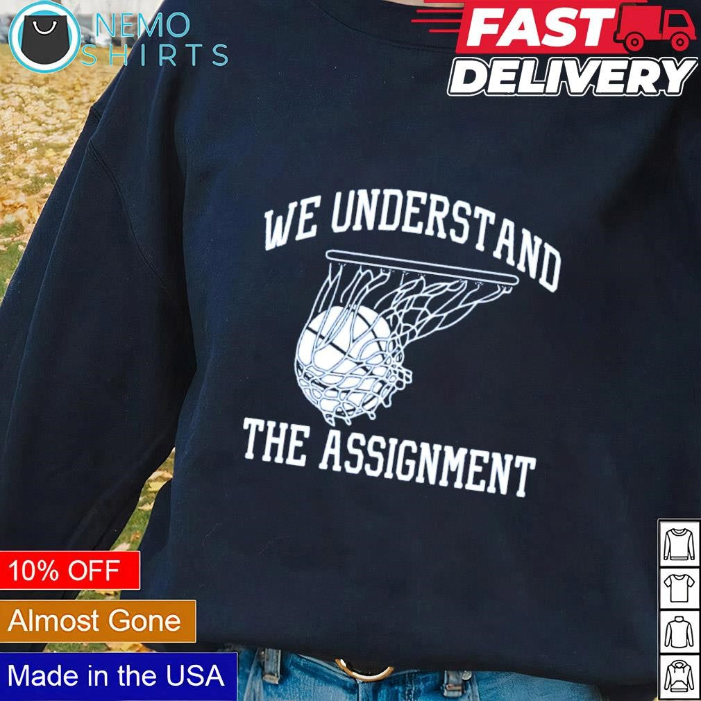 Kentucky the we understand assignment basketball - Adult & Kids T-Shirts, Sweatshirts & Hoodies apparel design preview 1