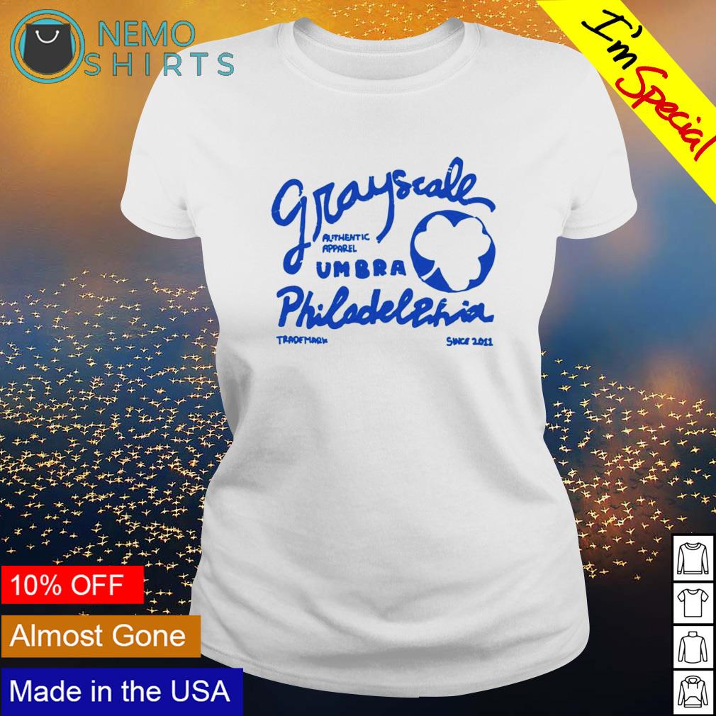 Grayscale umbra Philadelphia - Adult & Kids T-Shirts, Sweatshirts & Hoodies apparel design preview 3