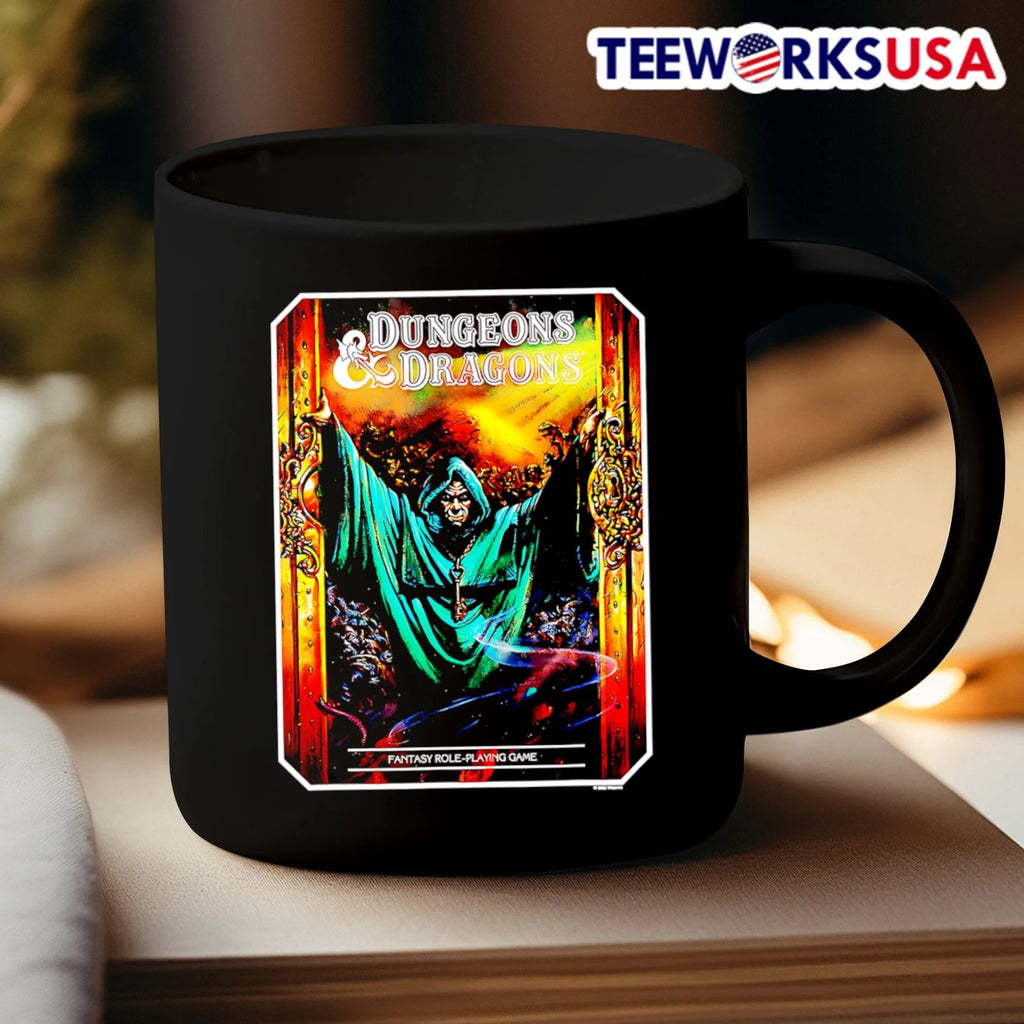 Dungeons And Dragons Fantasy Role-Playing Game Wizard - Adult & Kids T-Shirts, Sweatshirts & Hoodies apparel design preview 3