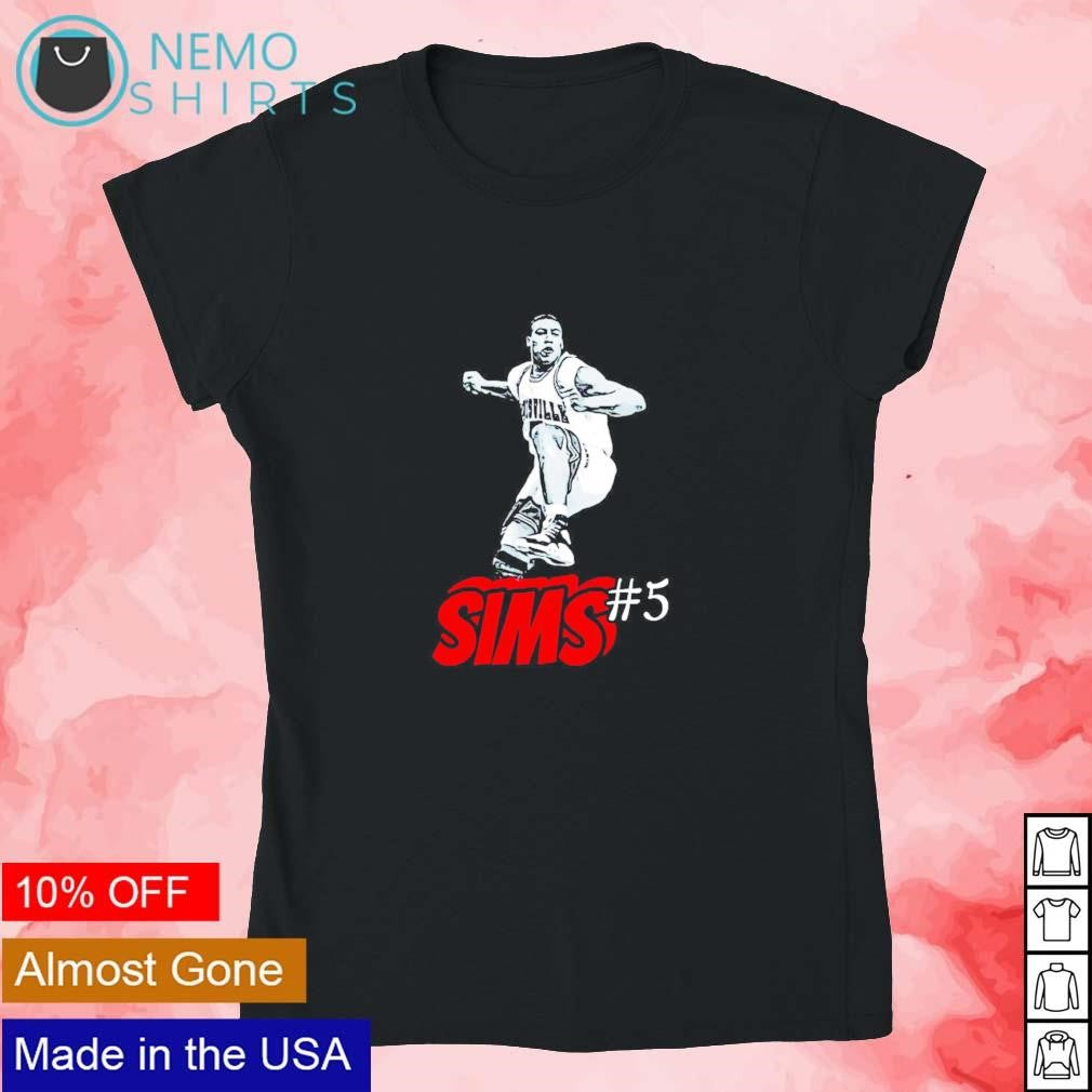 Alvin Sims no 5 - Adult & Kids T-Shirts, Sweatshirts & Hoodies apparel design preview 4