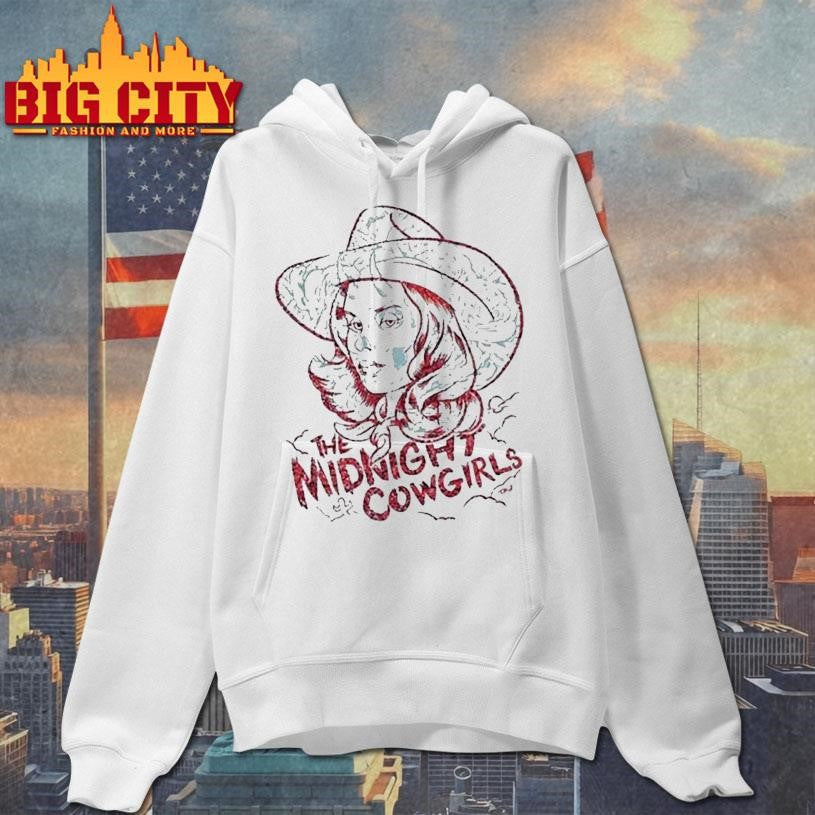 The Midnight Cowgirls Cowgirl Skull - Adult & Kids T-Shirts, Sweatshirts & Hoodies apparel design preview 2