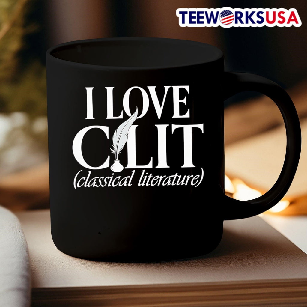 I Love C Lit classical literature - Adult & Kids T-Shirts, Sweatshirts & Hoodies apparel design preview 3