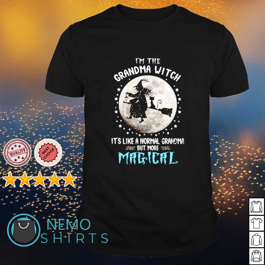 I'm the Grandma witch it's like a normal but more - Adult & Kids T-Shirts, Sweatshirts & Hoodies apparel design preview 1
