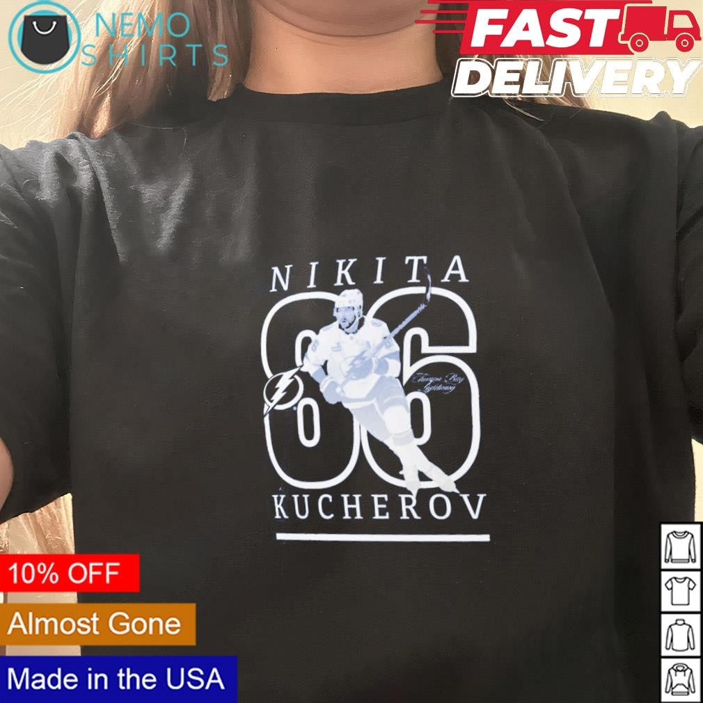 Nikita Kucherov Tampa Bay Lightning player show - Adult & Kids T-Shirts, Sweatshirts & Hoodies apparel design preview 3