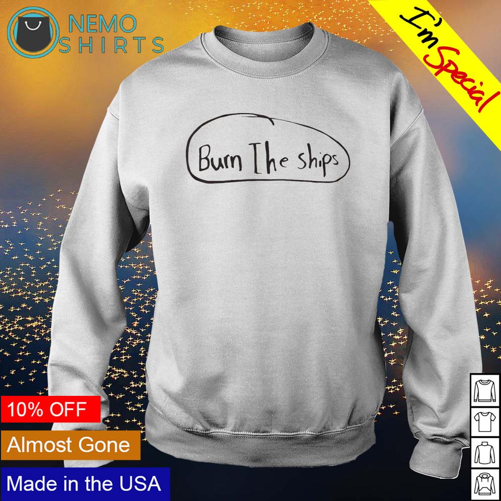 San Diego baseball burn the ships - Adult & Kids T-Shirts, Sweatshirts & Hoodies apparel design preview 4