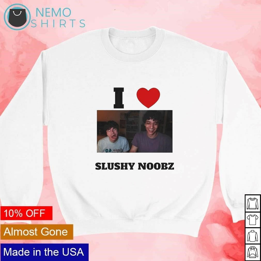 I love Slushy noobz - Adult & Kids T-Shirts, Sweatshirts & Hoodies apparel design preview 4